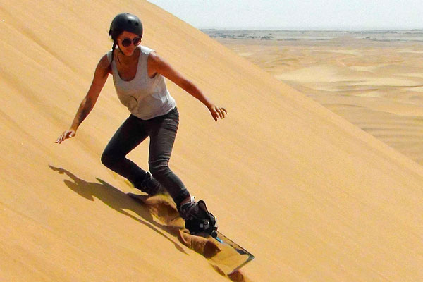 sandboarding